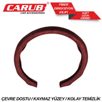 DiREKSiYON KILIFI SÜET FiBER UZUN KIRMIZI 1